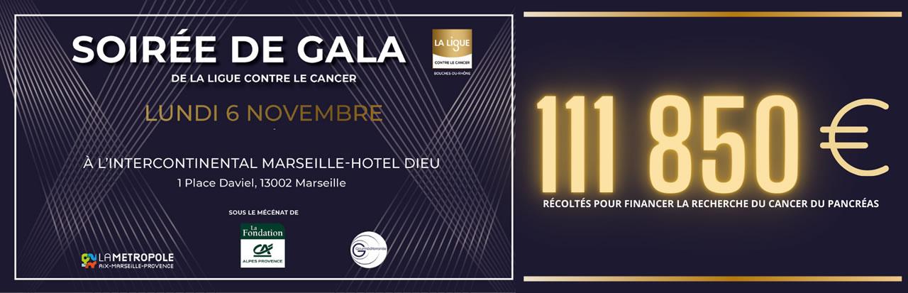 Soirée de Gala 2023 : 111 850 € récoltés - Merci !