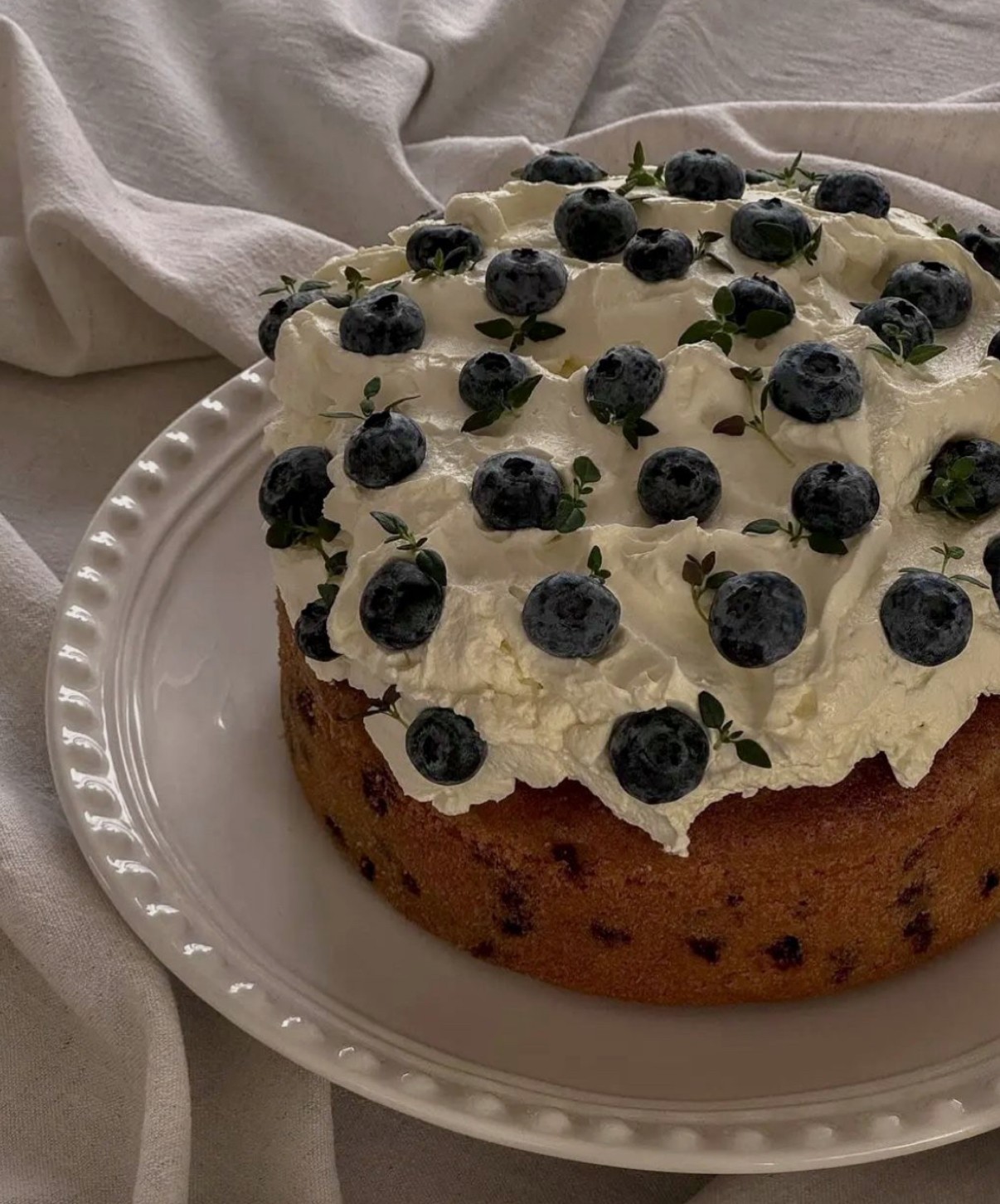 Cake Myrtille